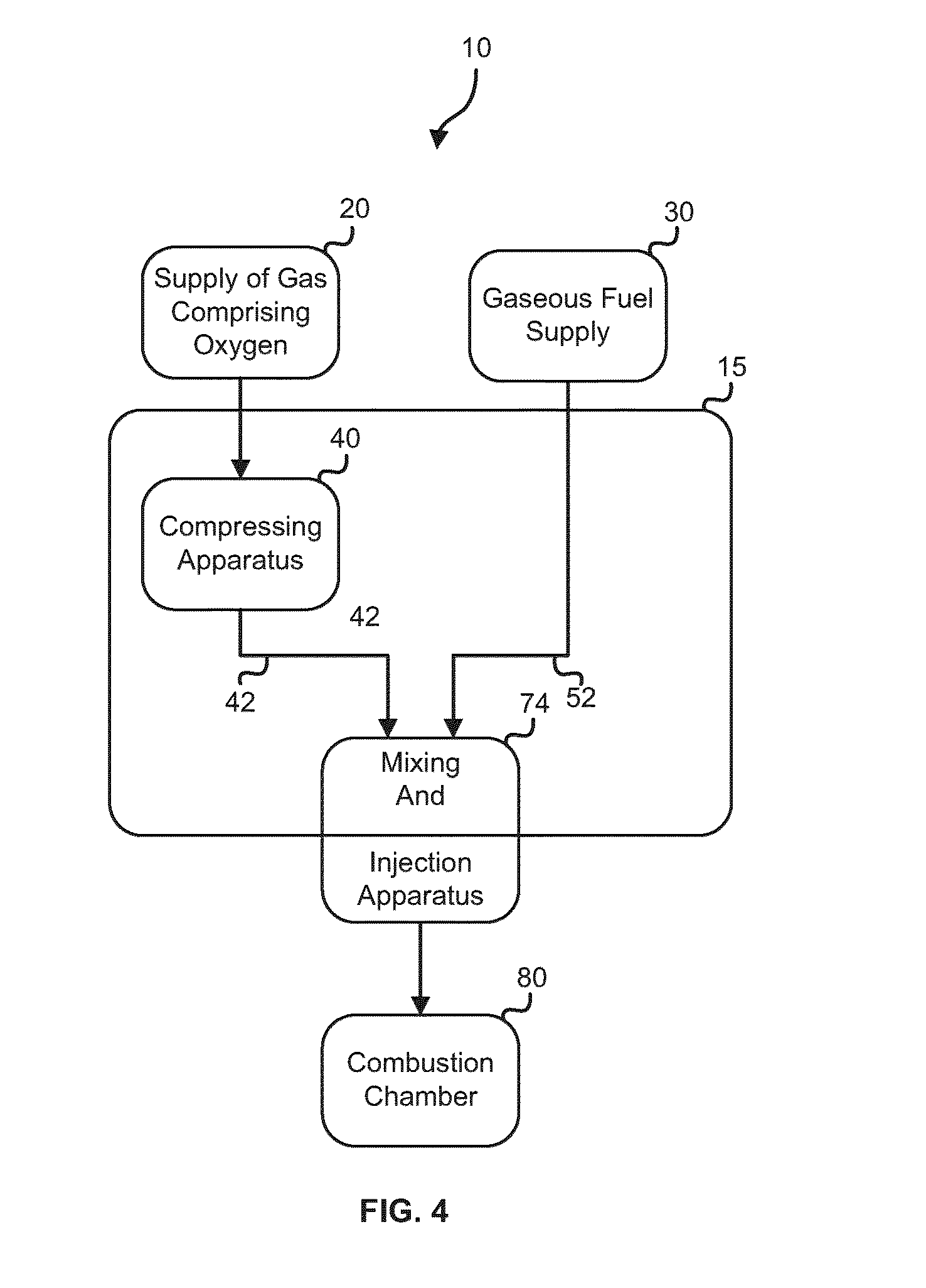 Air-Enriched Gaseous Fuel Direct Injection For An Internal Combustion Engine