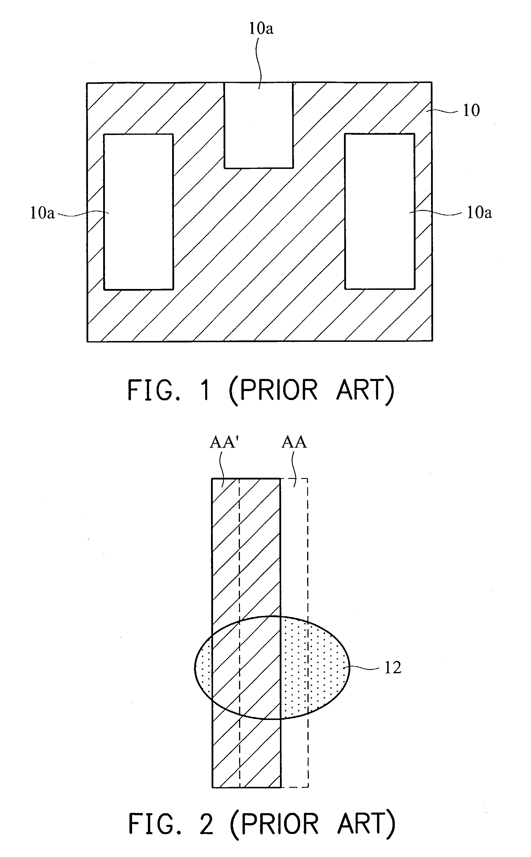 Method of forming a vertical memory device with a rectangular trench