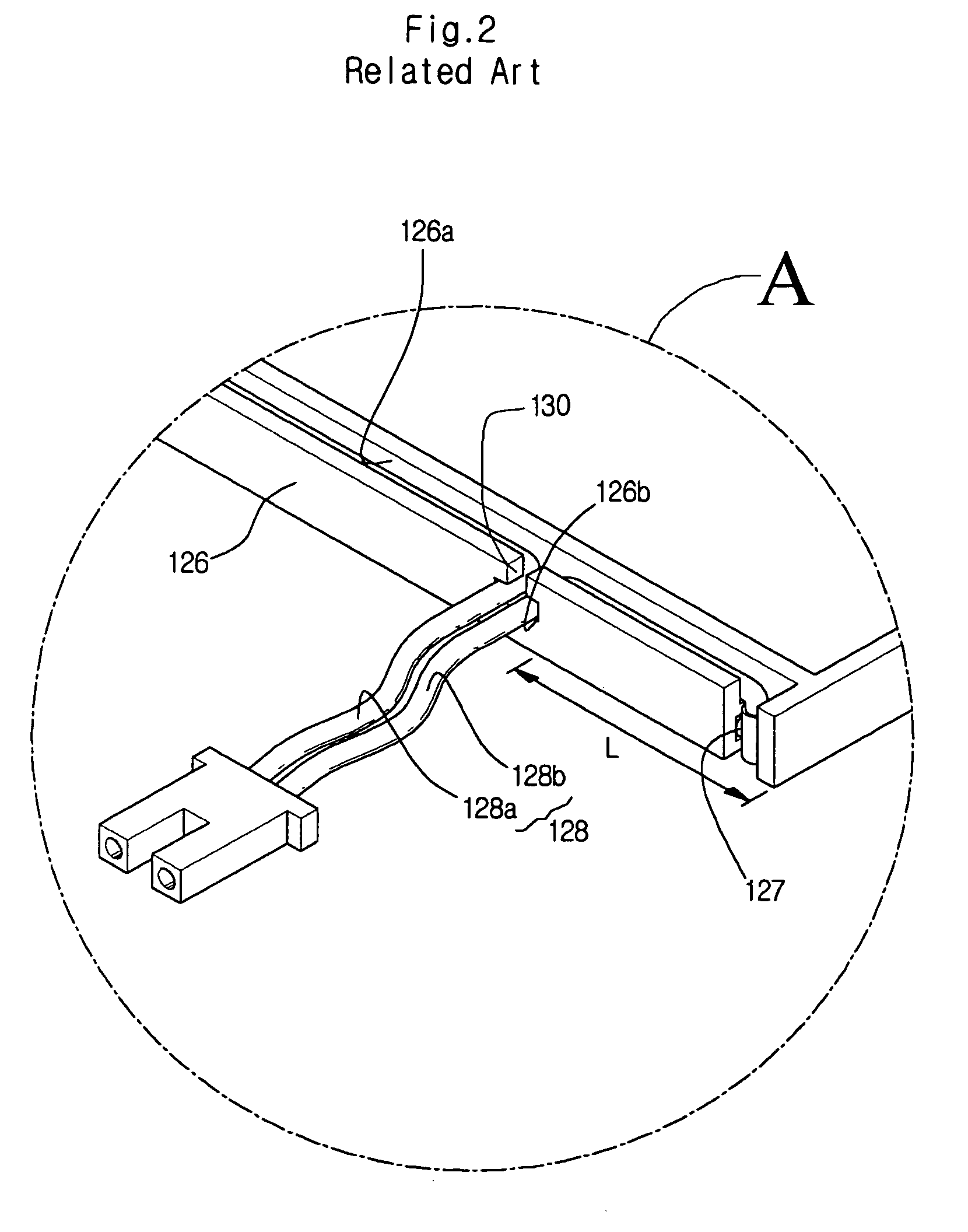 Backlight assembly with frame housing comprising a guide portion for guiding the light unit wires and liquid crystal display device having the same