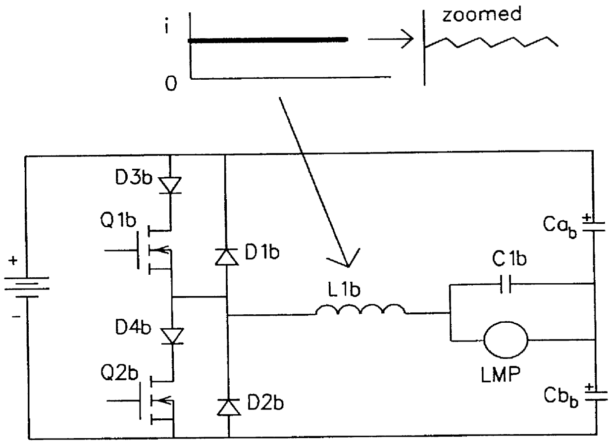 Driving circuit for high intensity discharge lamp electronic ballast