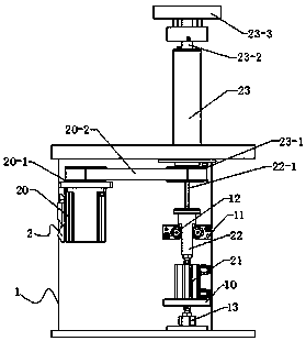 Rotation, lifting and supporting device for advertising board