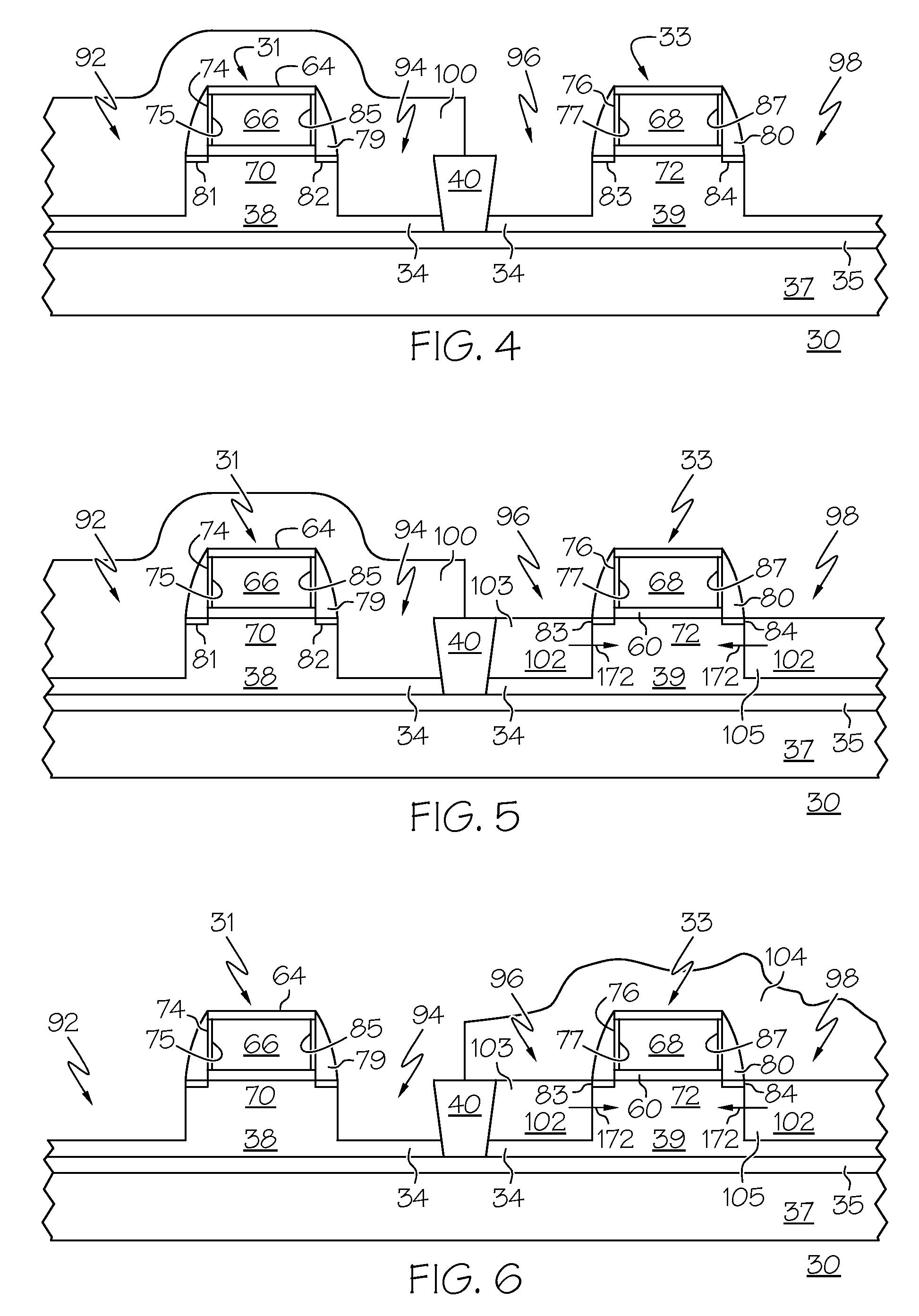 Strain enhanced semiconductor devices and methods for their fabrication
