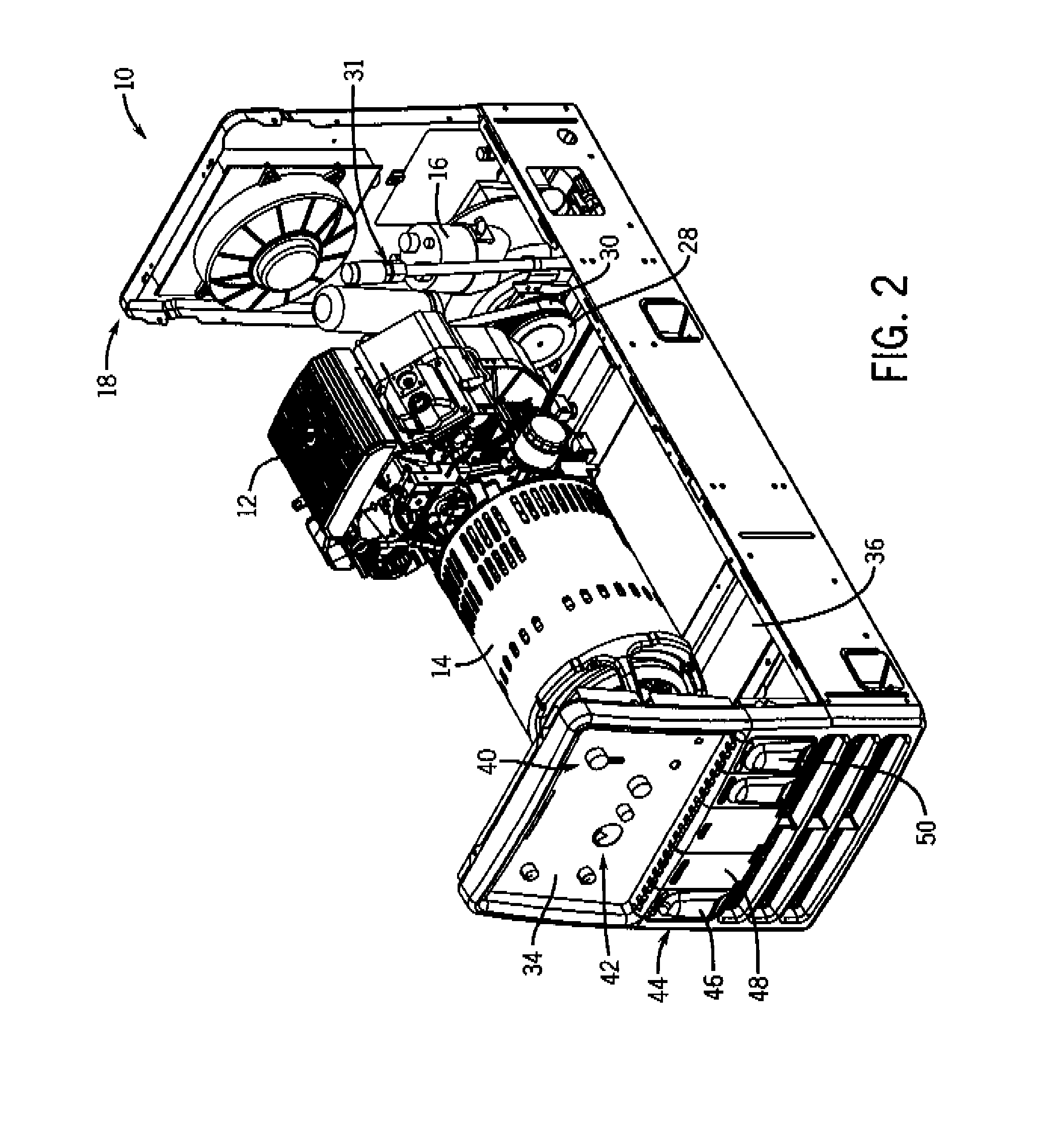 Engine-Driven Air Compressor/Generator Load Priority Control System and Method