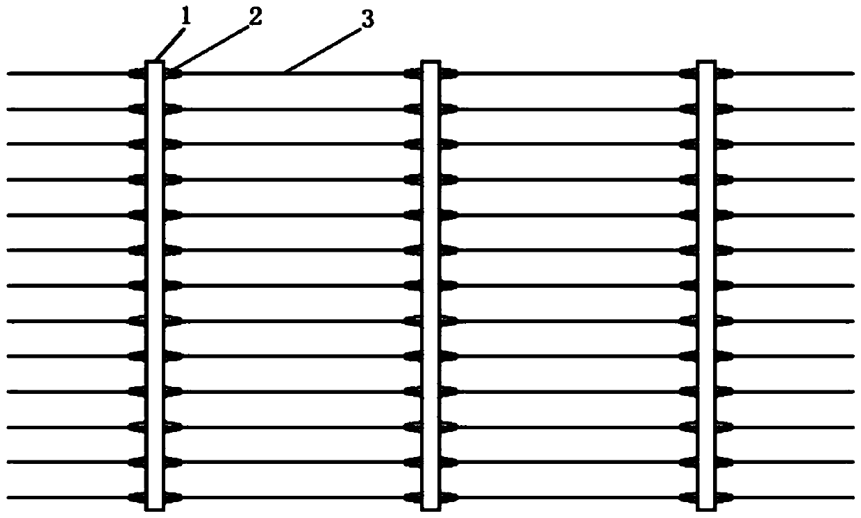 Electrode step-by-step printing method of high-efficiency solar cell