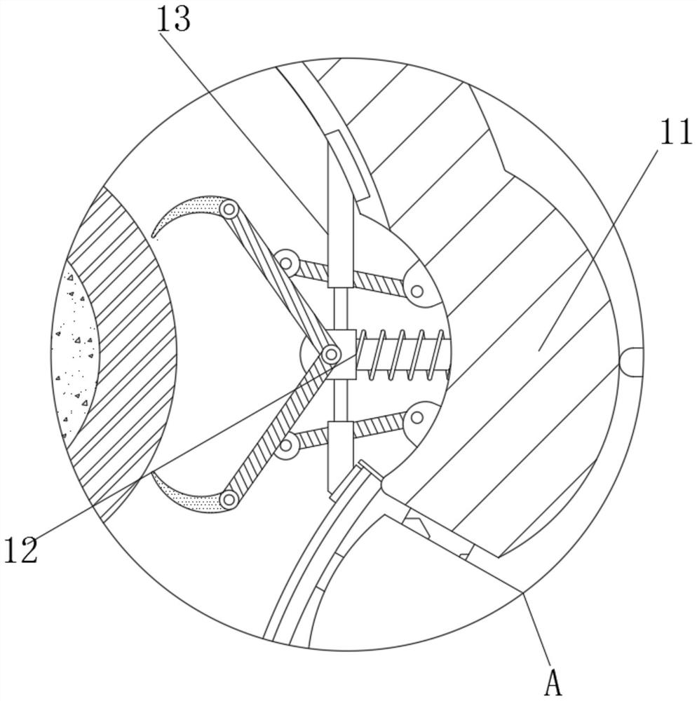 Convenient connecting mechanism for welding tongs and welding rod for shielded metal arc welding