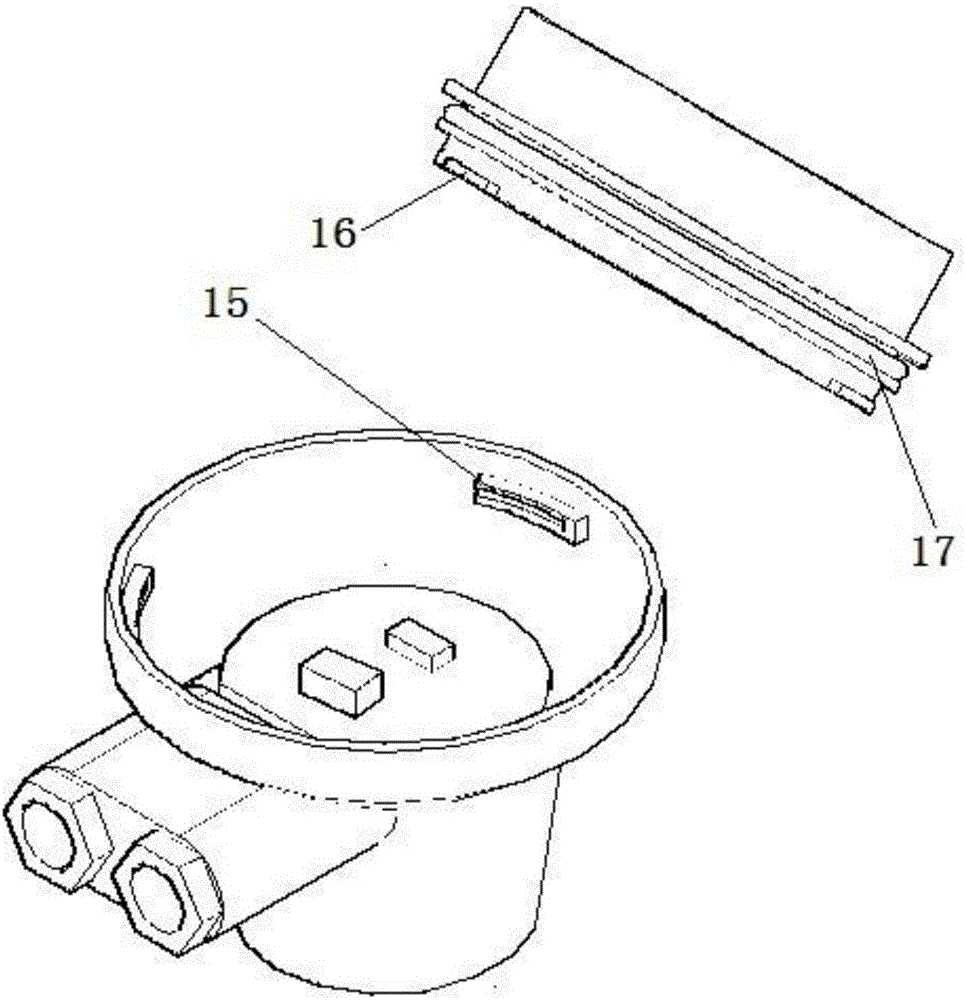 Water quality and concentration collecting device and synchronous realtime detection system comprising same