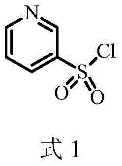 Method for determining content of pyridine-3-sulfonyl chloride