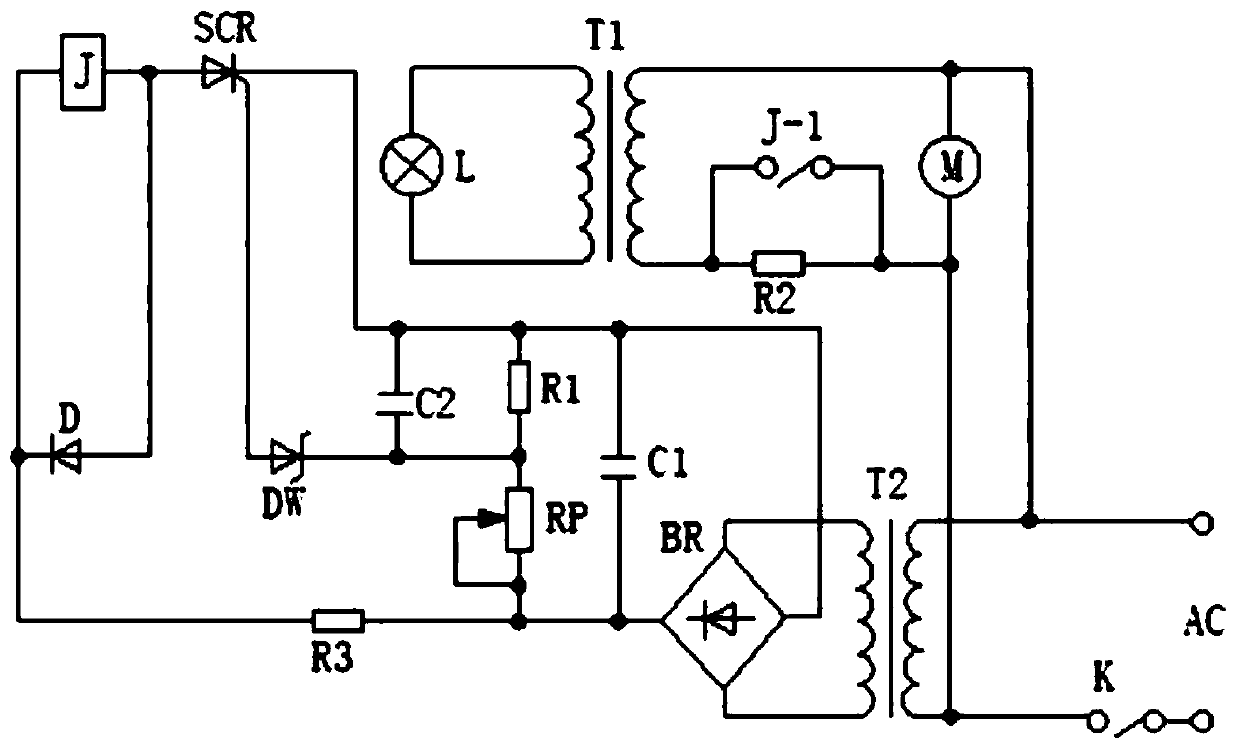 Bulb protection circuit applied to projector starting