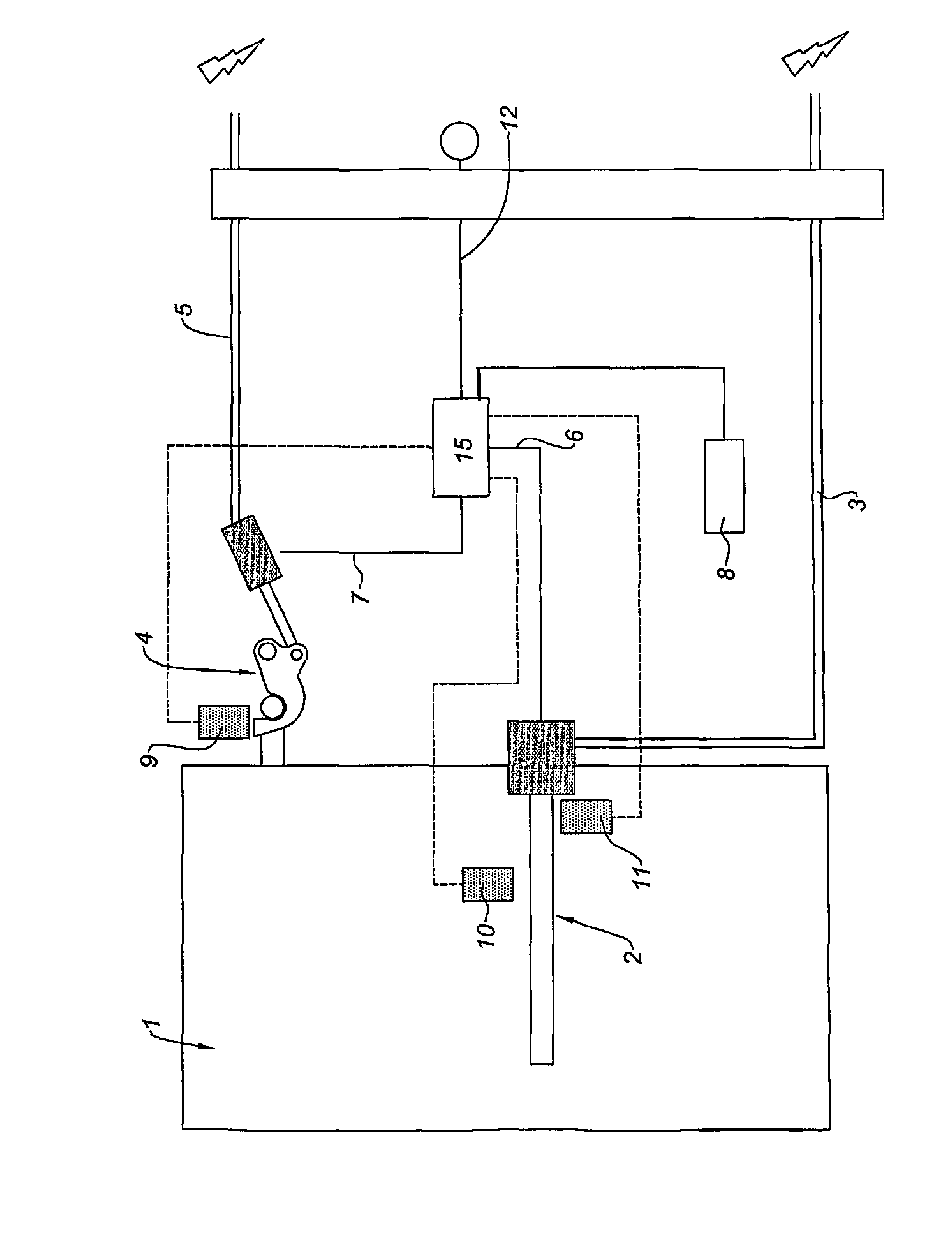 System for actuating and controlling the mobile cowling of a turbojet engine nacelle
