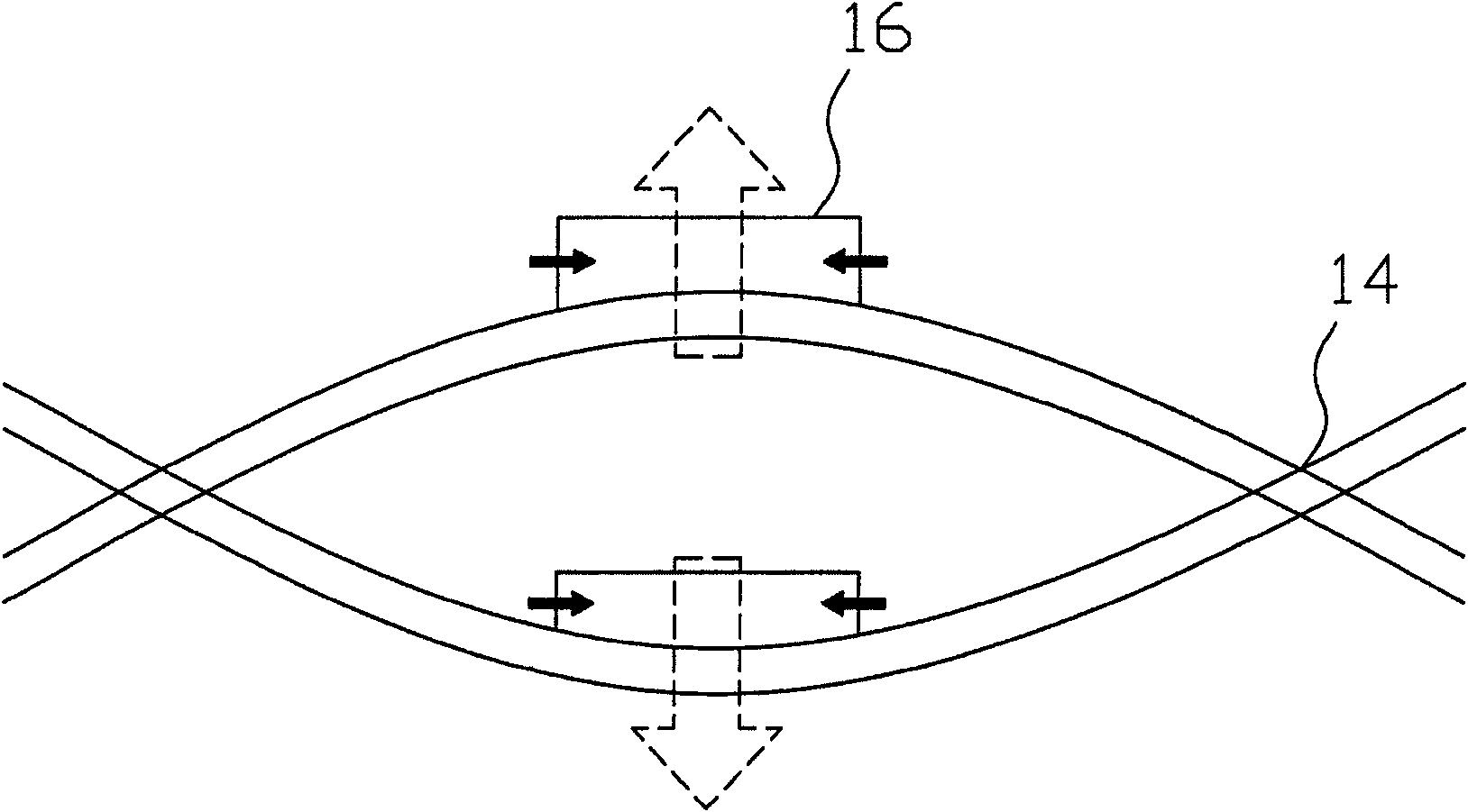 Display module for mobile communication device
