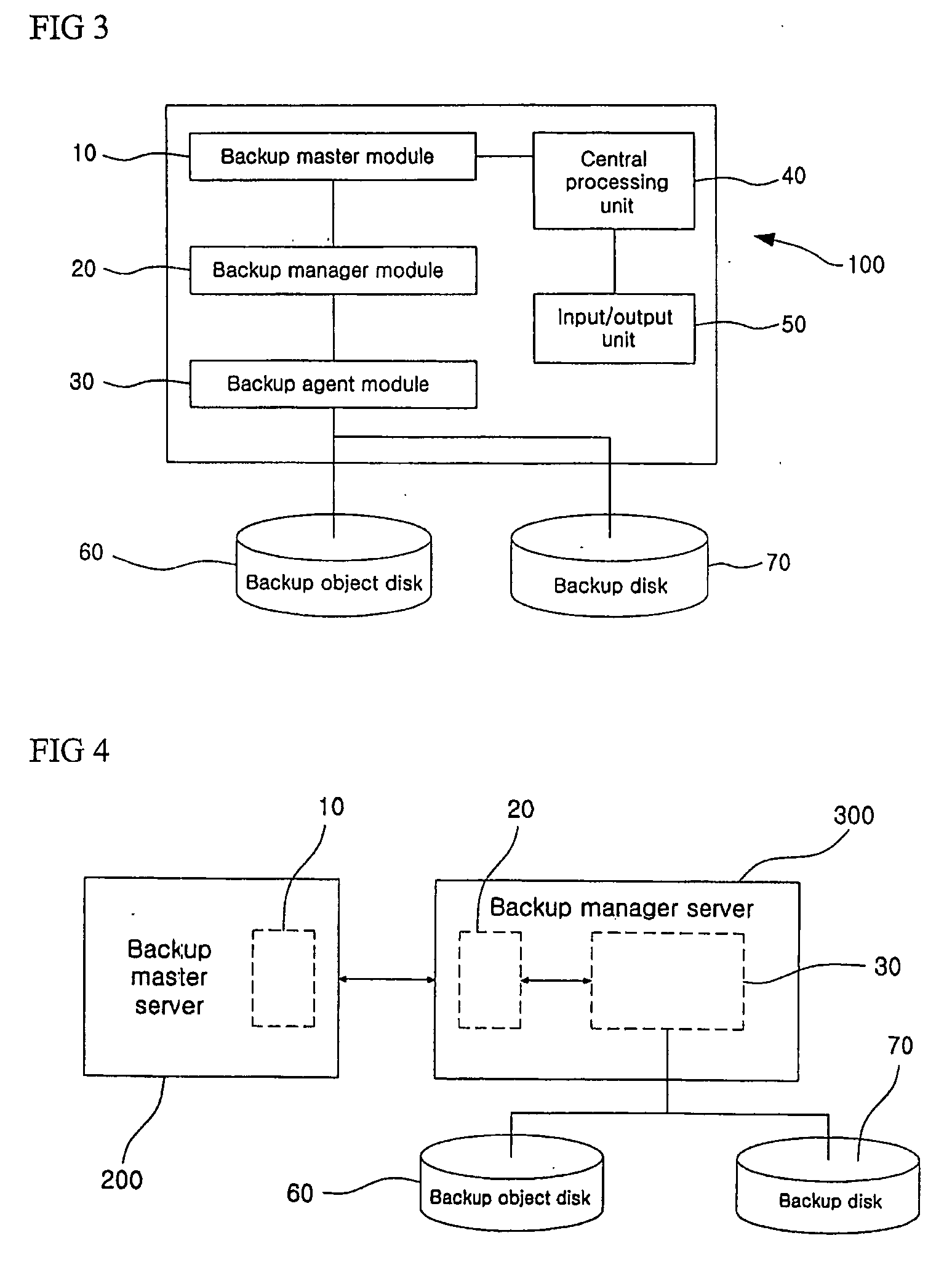 System and method for highspeed and bulk backup