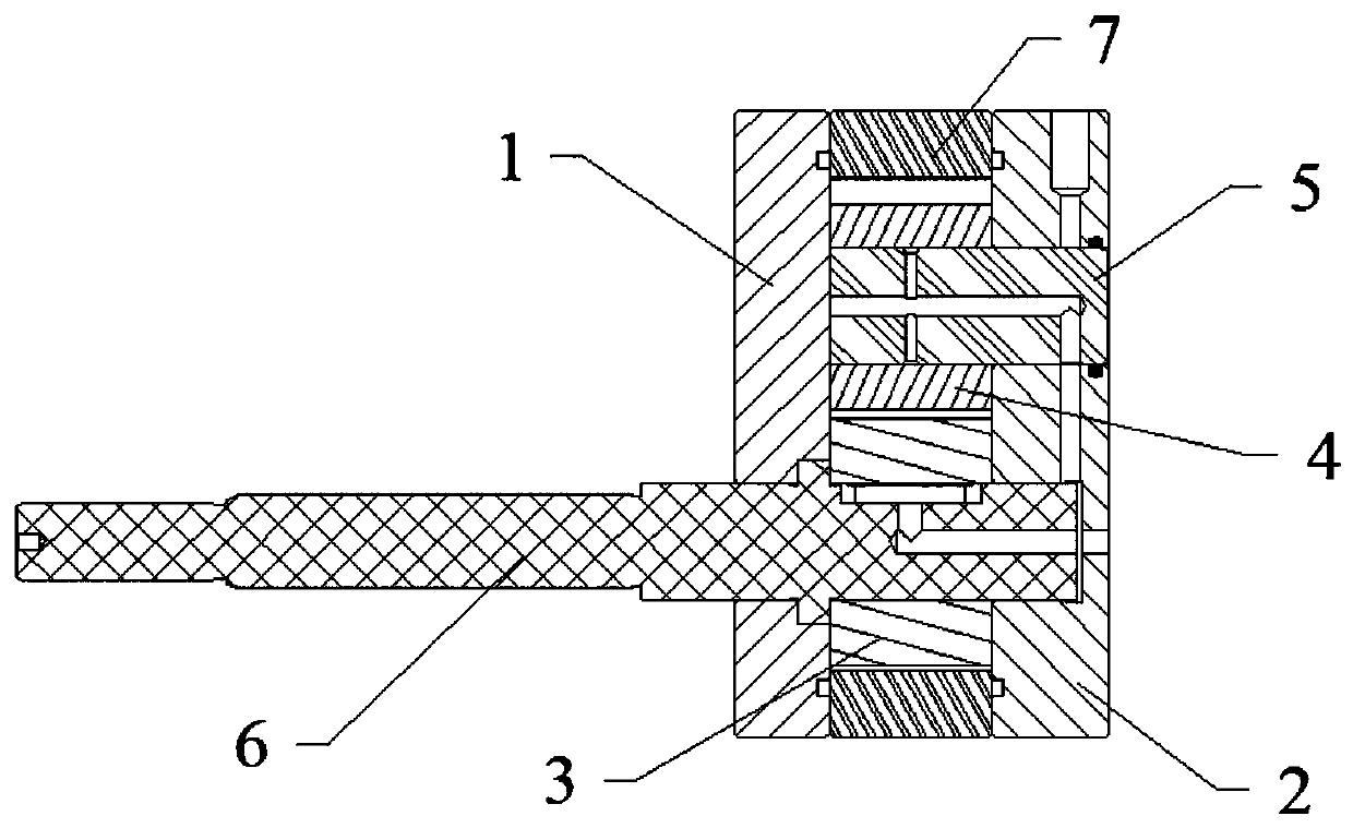 Measuring gear pump suitable for conveying of coating