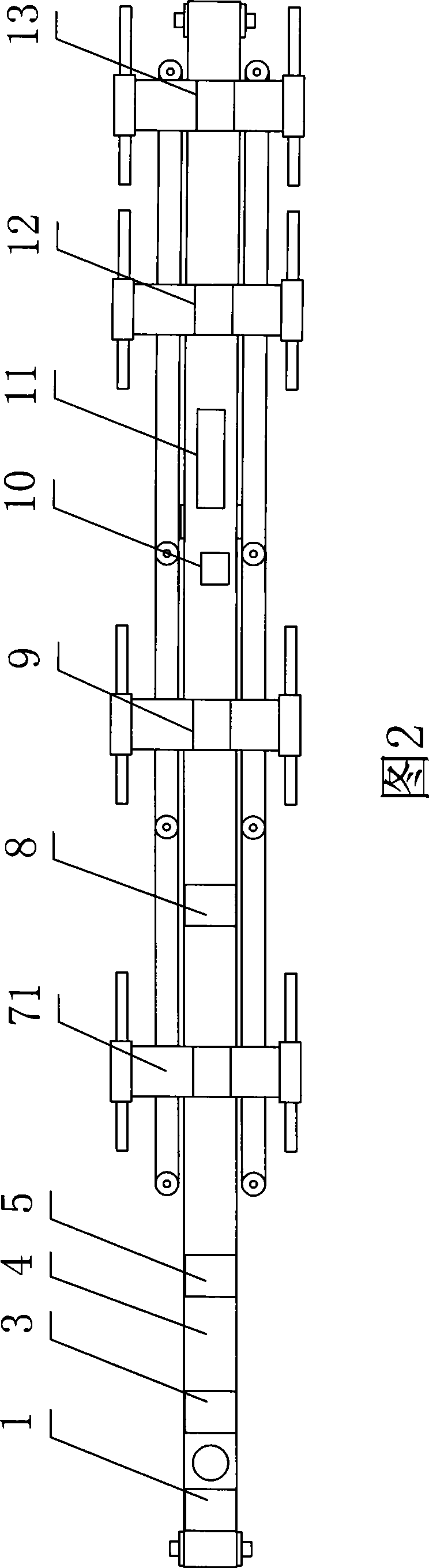 Recycling method for recycled metal can and industrial production line device