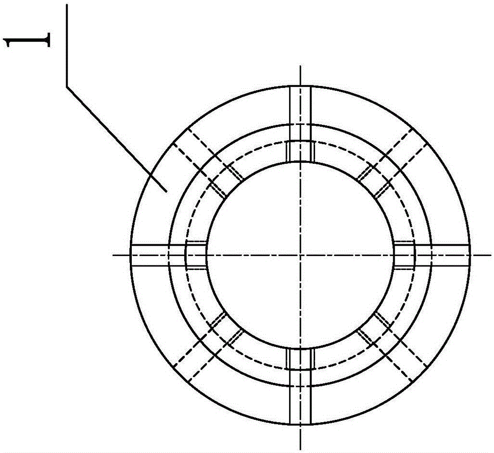 Method for machining elastic nuclear power jackets