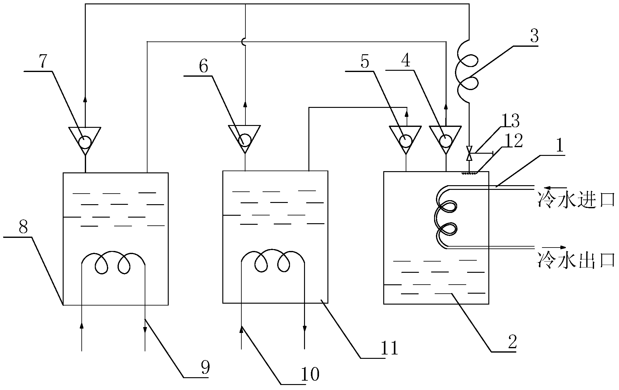 Lithium bromide solution absorption type refrigerating device