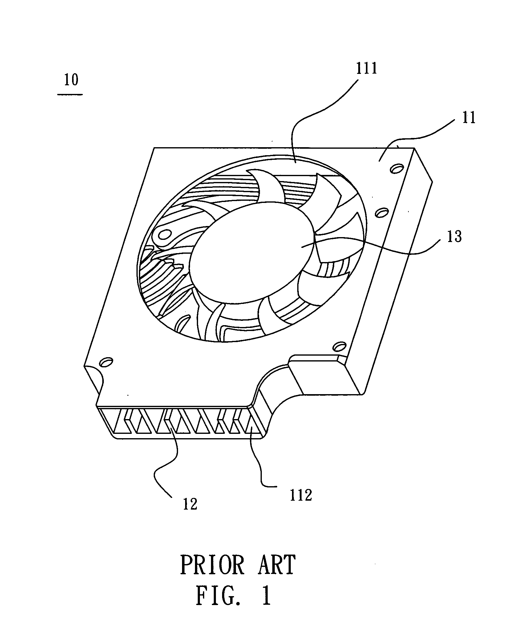 Heat sink assembly with rotatable fins