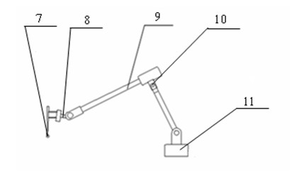 Navigation equipment for femoral medullary cavity cutting operation by femoral myelocavity file