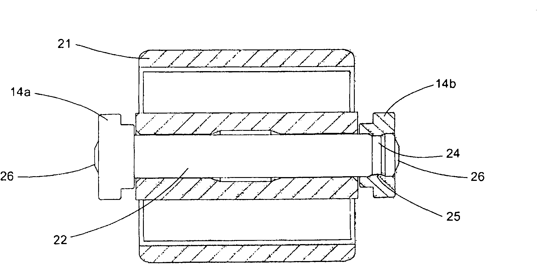 Modularized roll surface for moving article
