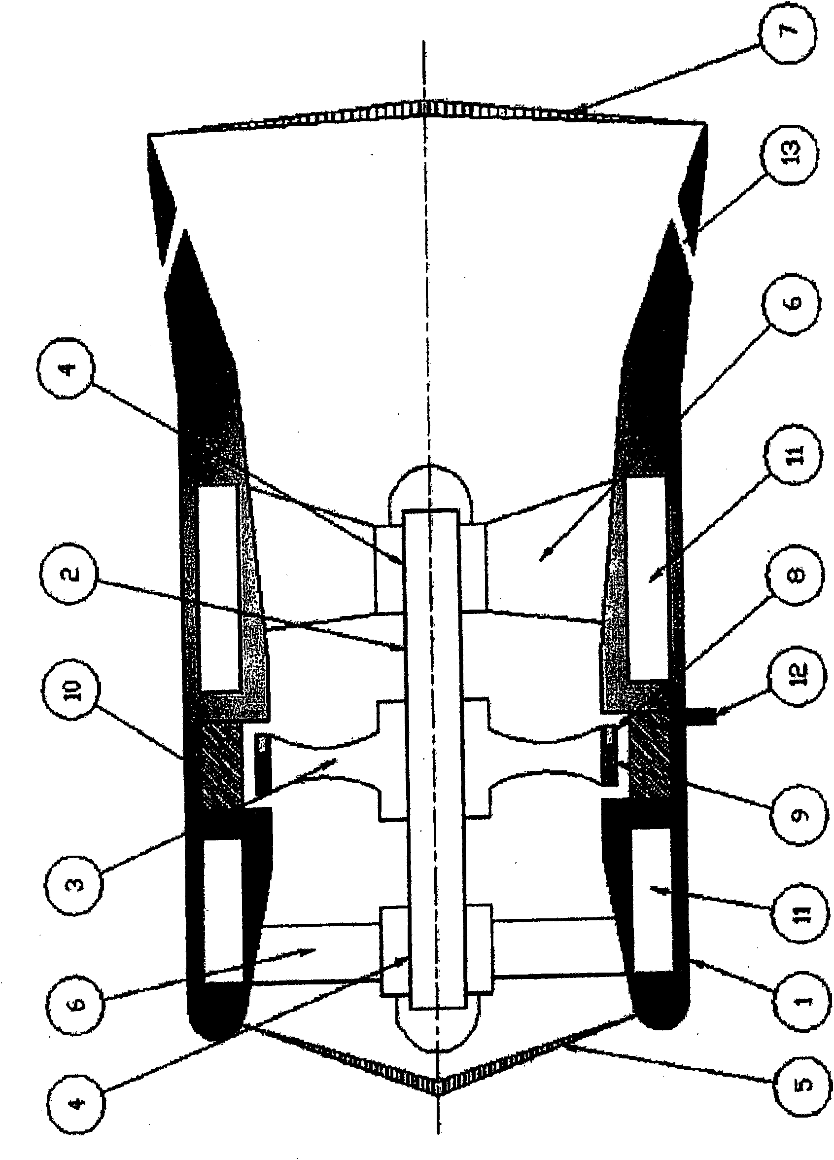 Kinetic energy recovery turbine