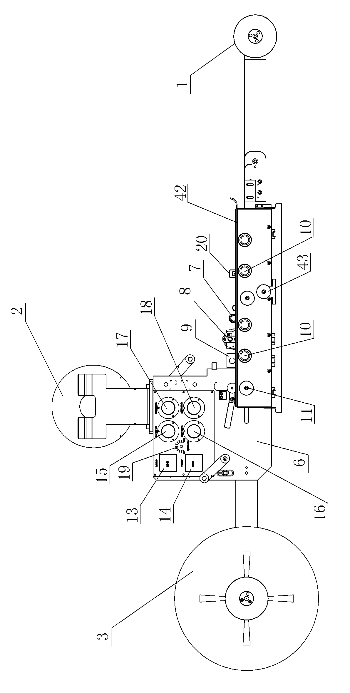 Carrier tape packaging machine with self-adhesion and/or heat sealing functions