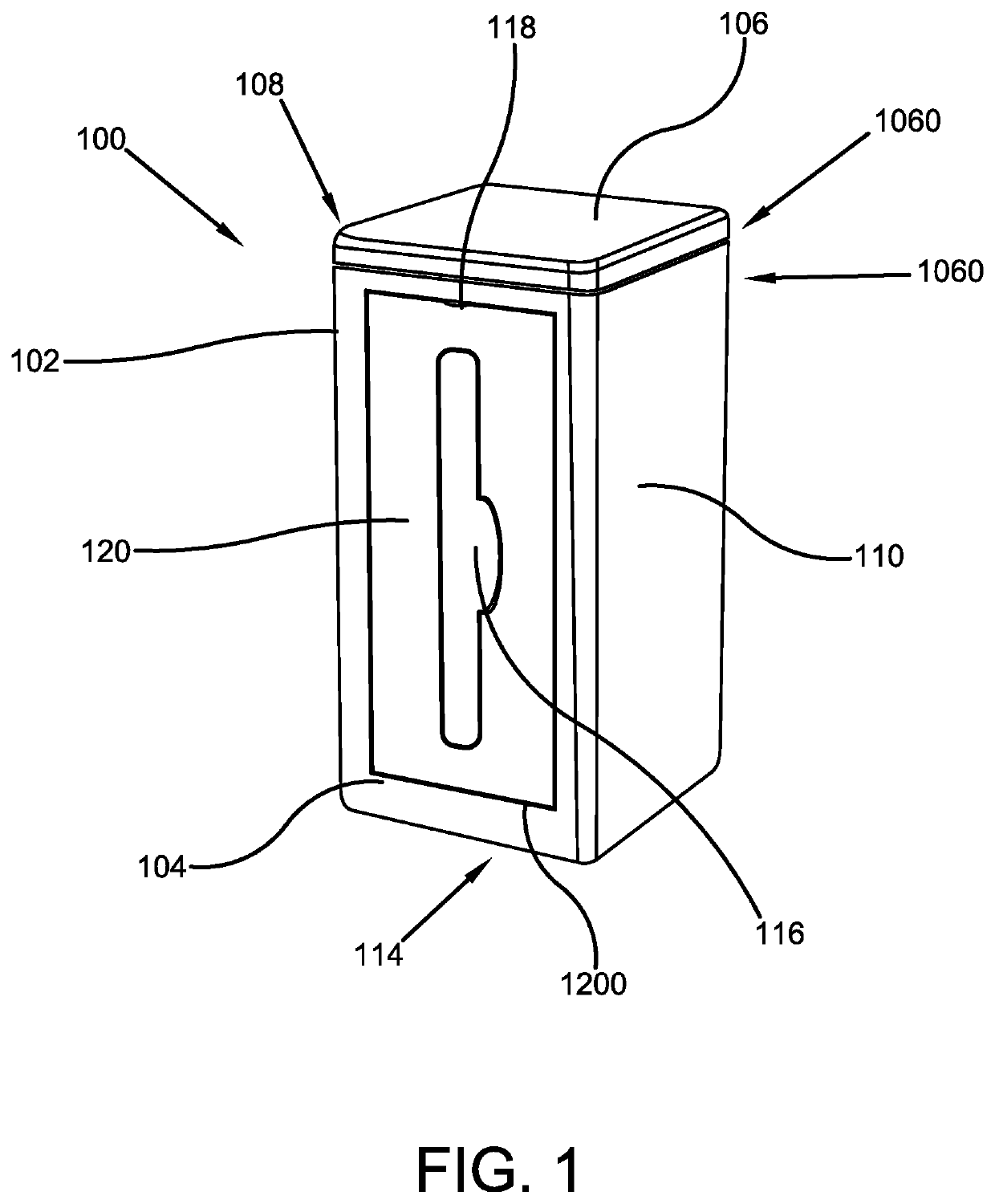 Integrated Wet Wipe and Disposal Bag Dispenser Unit