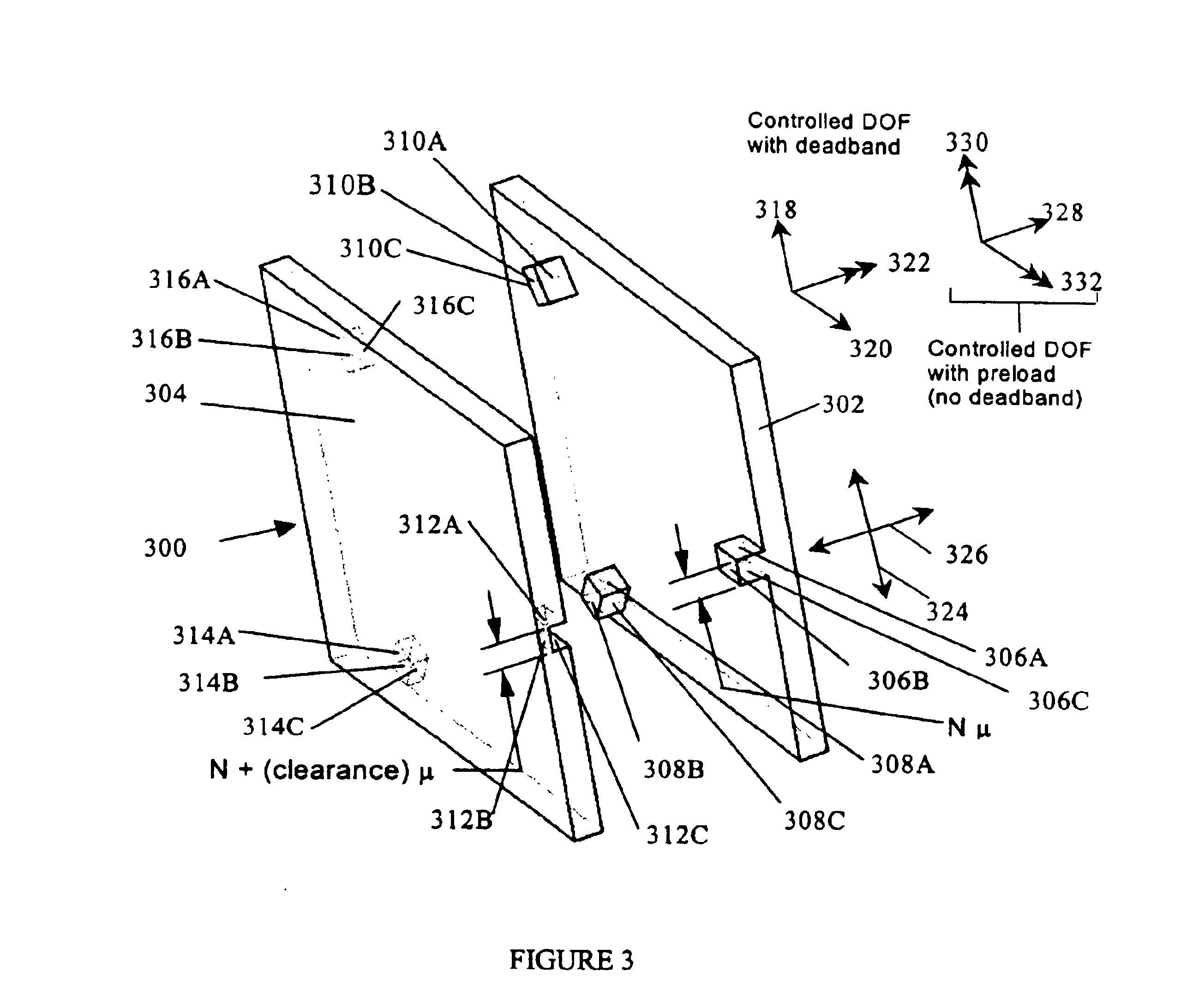 Base, payload and connecting structure and methods of making the same