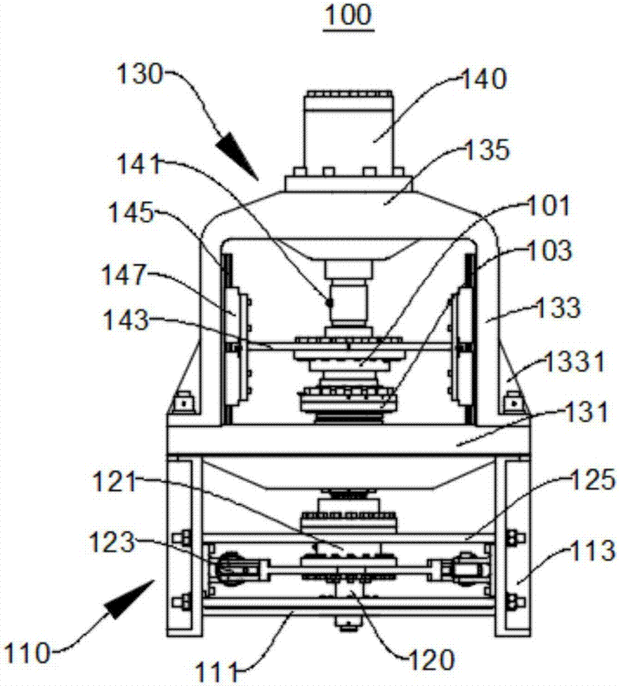 Tension-compression, ring shear and radial seepage tester and tension-compression, ring shear and radial seepage test system