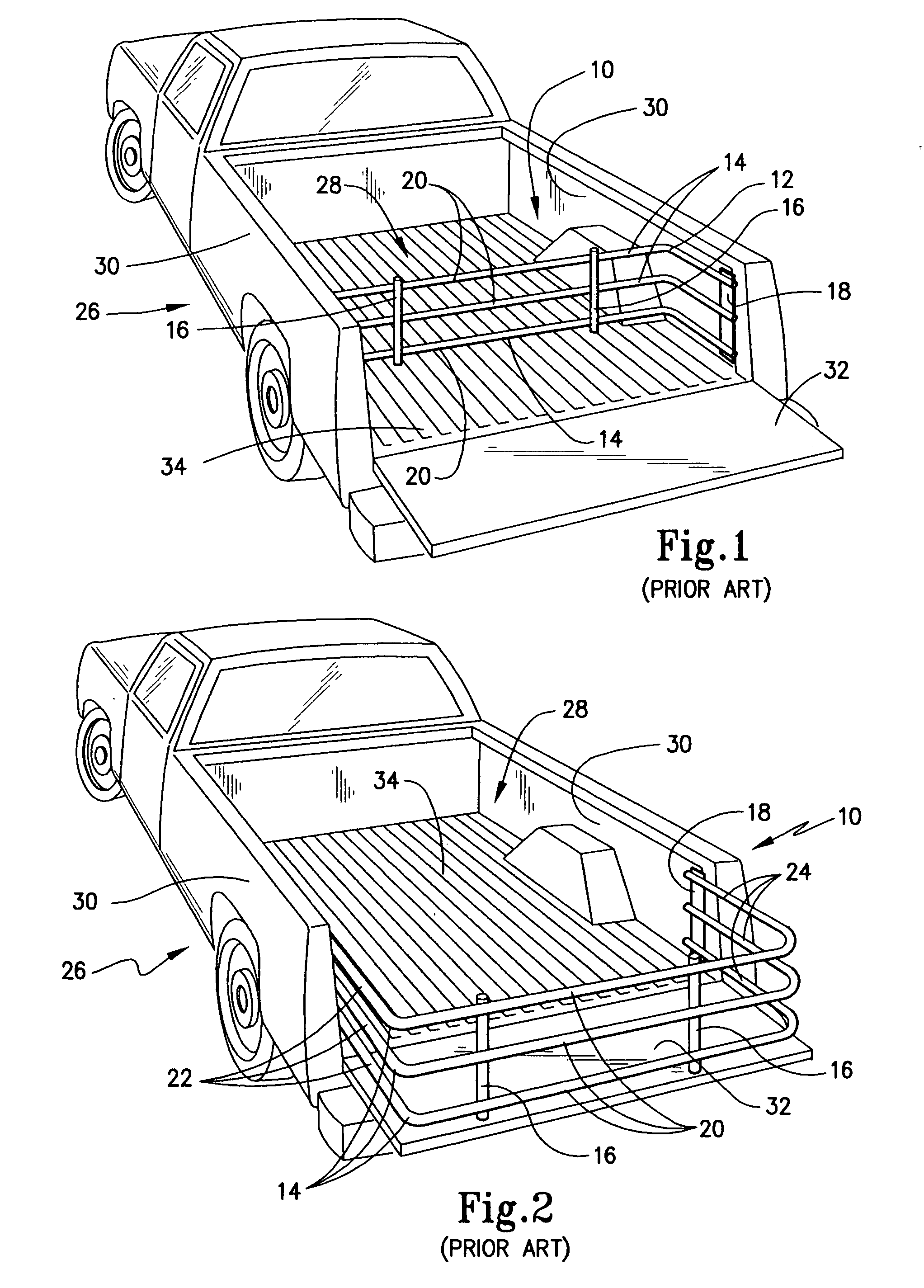 Cover assembly for truck bed extender