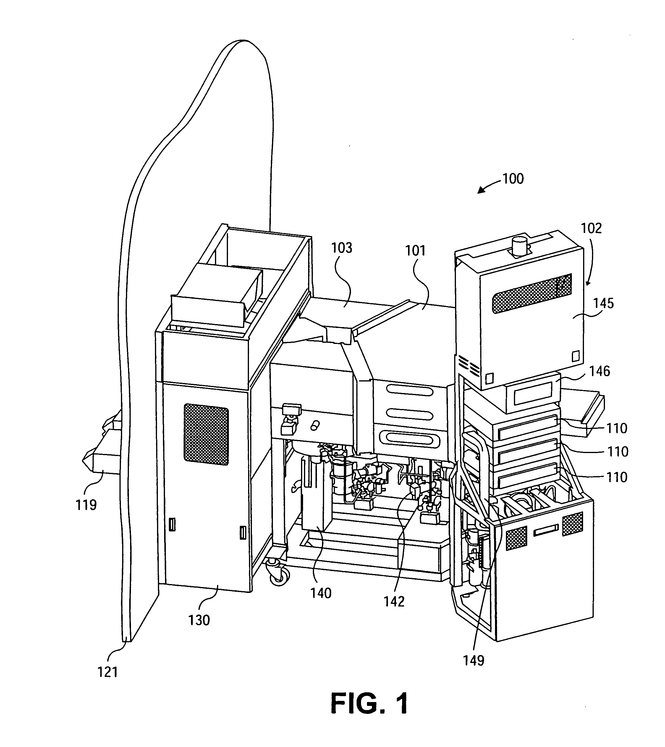 Massively parallel atomic layer deposition/chemical vapor deposition system