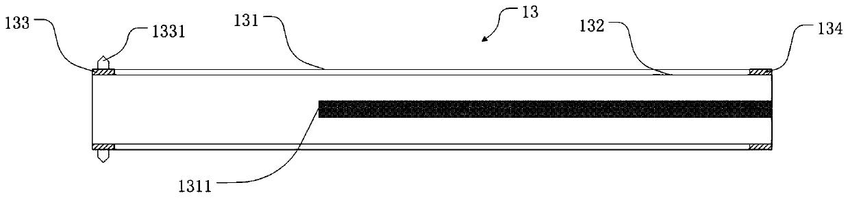 Steel pipe inner and outer plastic dipping production system