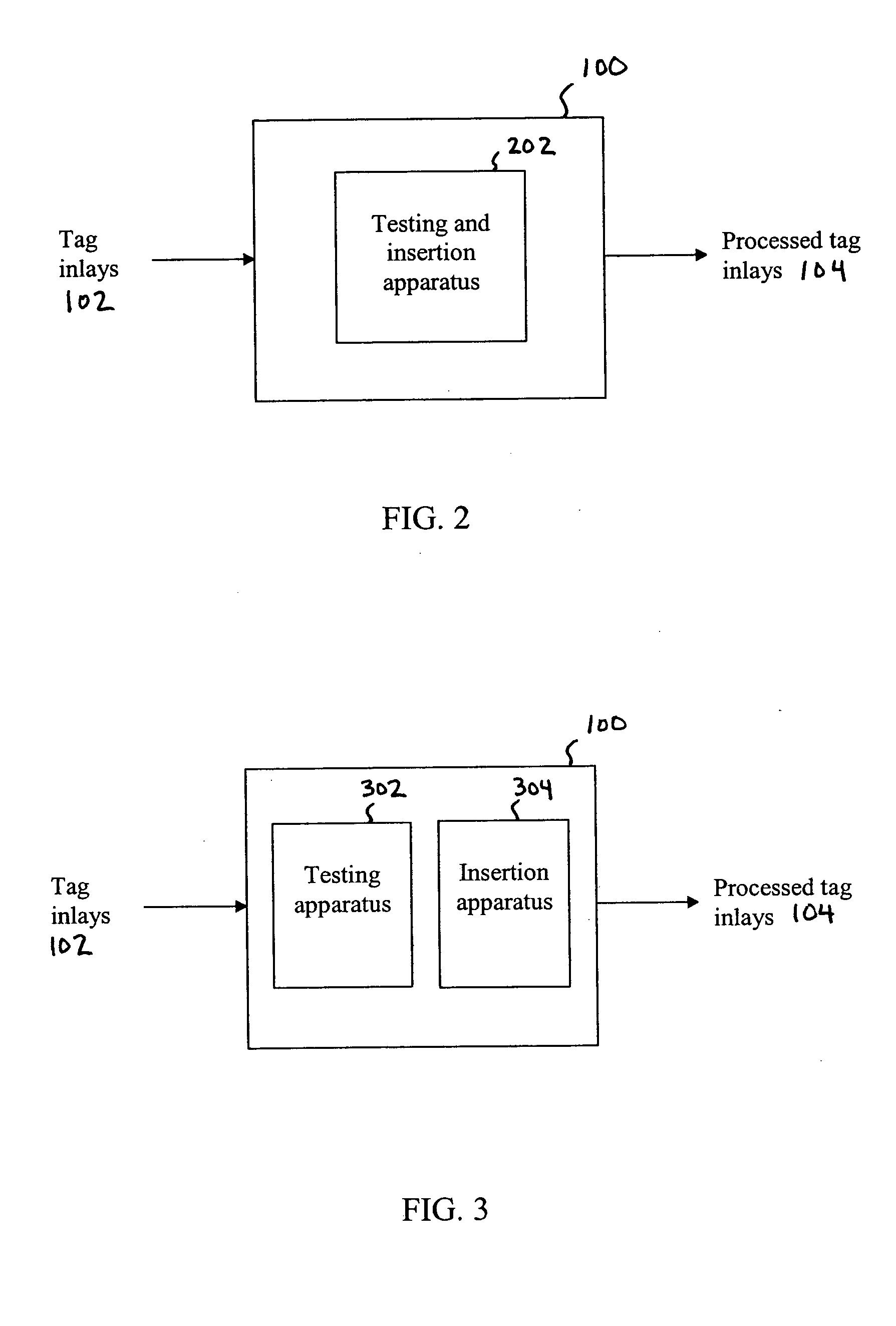 Radio frequency identification tag inlay sortation and assembly