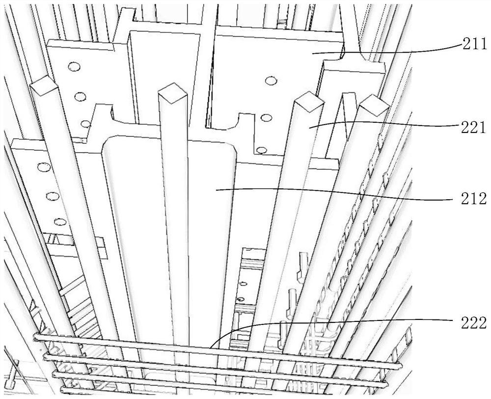 Anti-seismic combined shear wall structure