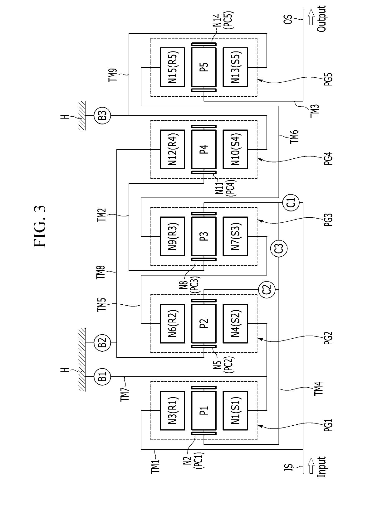 Automatic transmission for vehicle