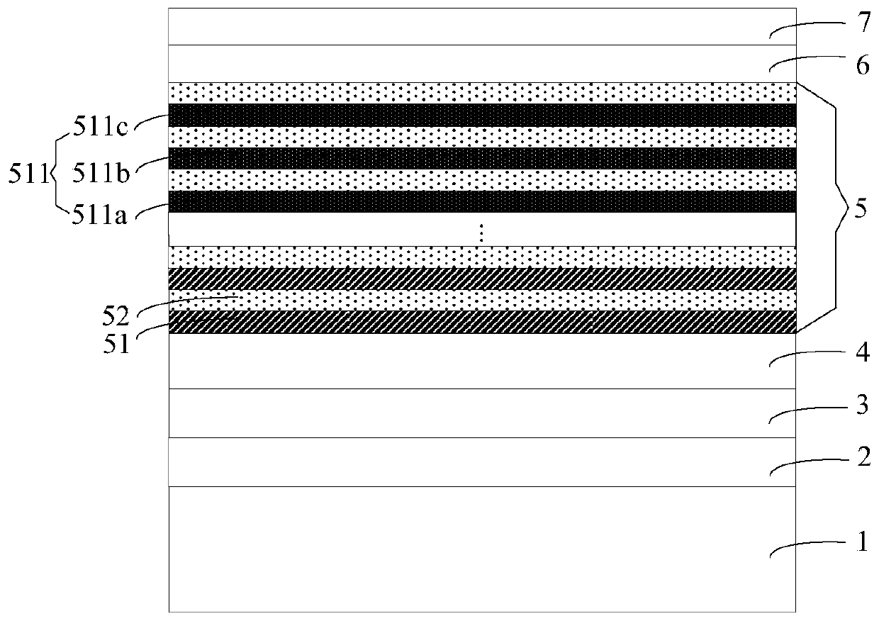 A light-emitting diode epitaxial wafer and its manufacturing method