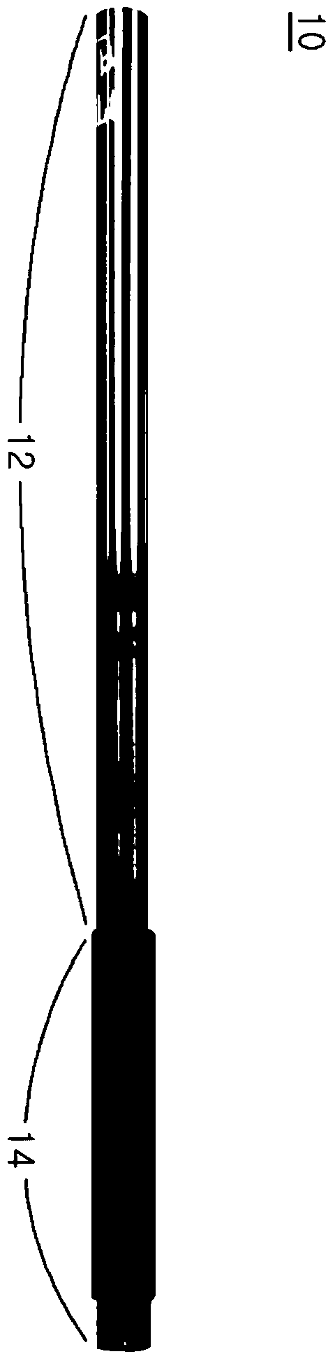 Induction heating heat-treating method of car VGR (variable rack ratio) rack bar