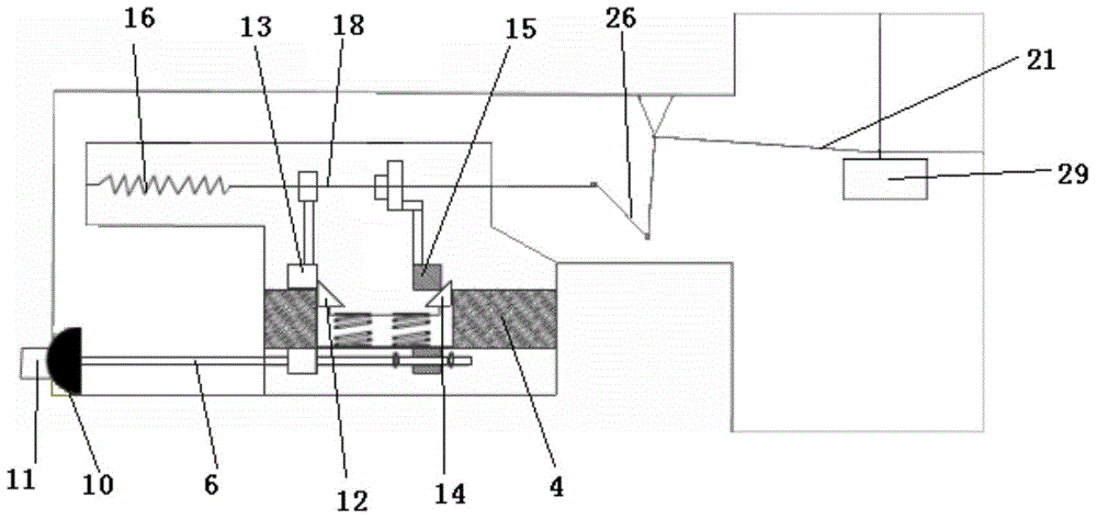 Full-automatic water drainage slide valve