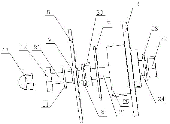 A support structure for a refrigerator compressor