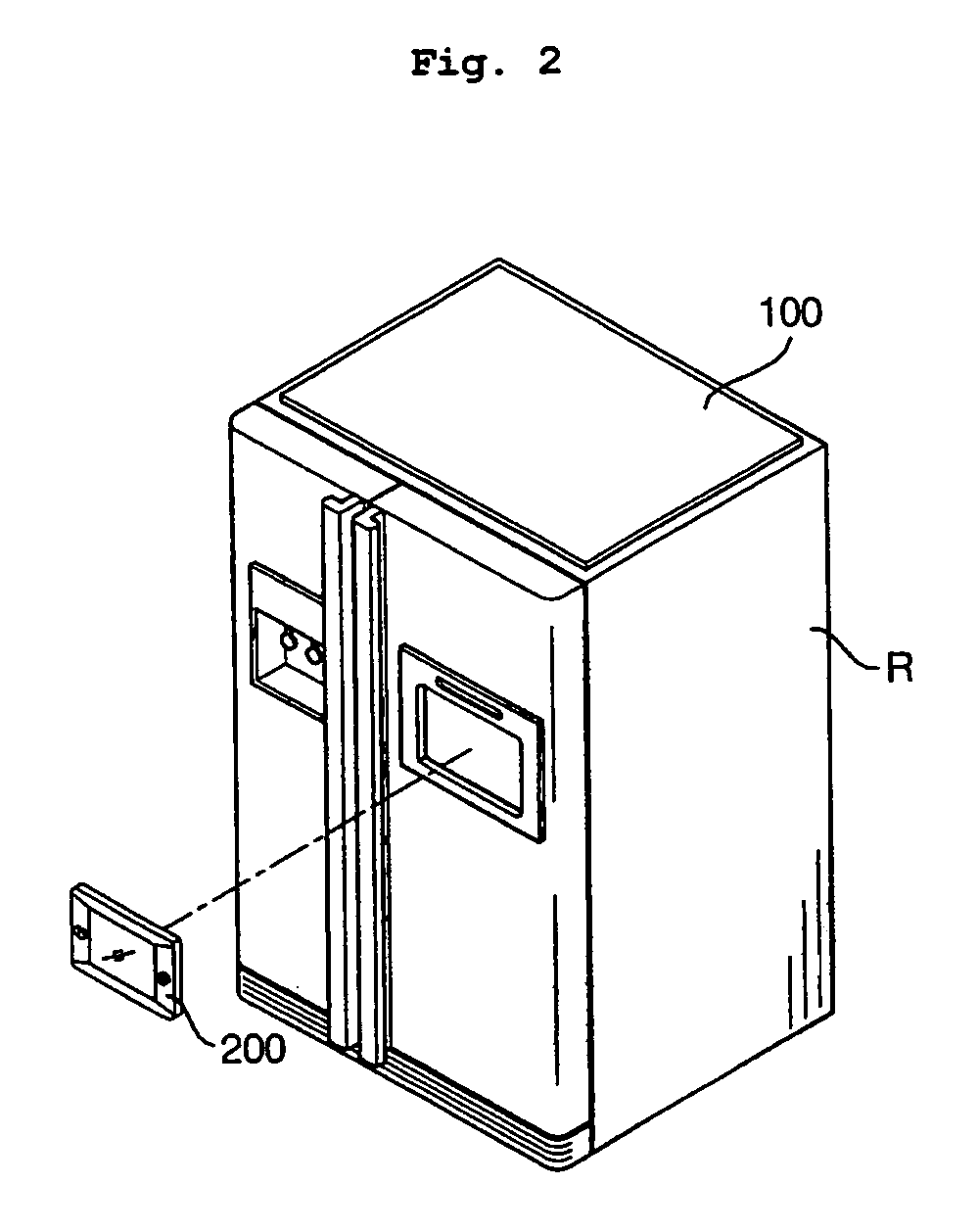 Television-watchable refrigerator system and method for operating the same