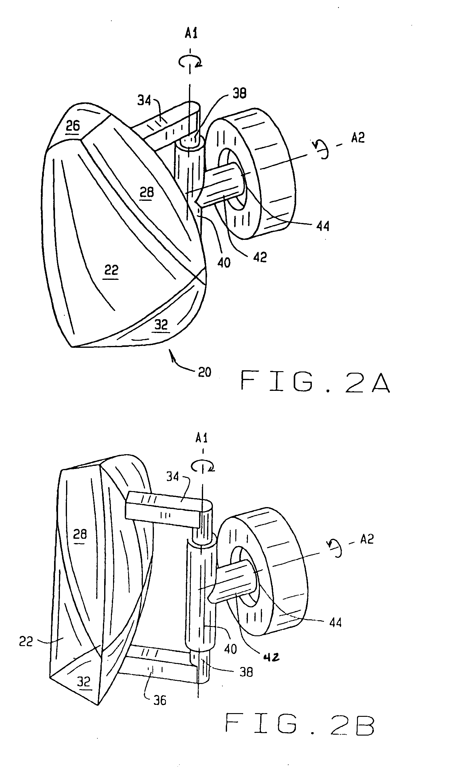 Rotating and pivoting magnet for magnetic navigation