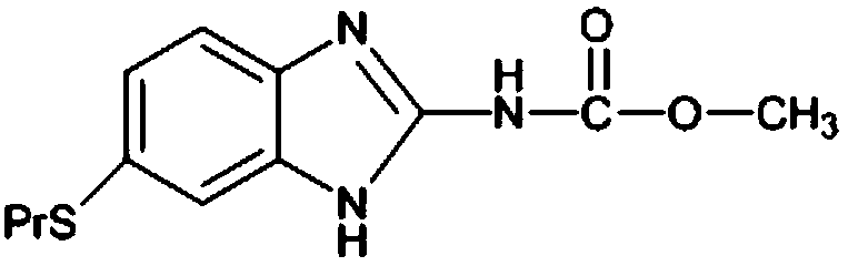 Albendazole synthesis method