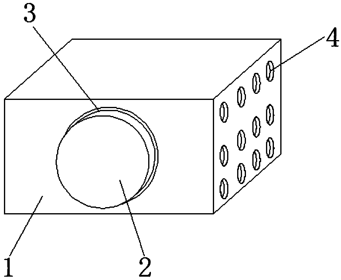 Grille spot lamp with good heat dissipation performance