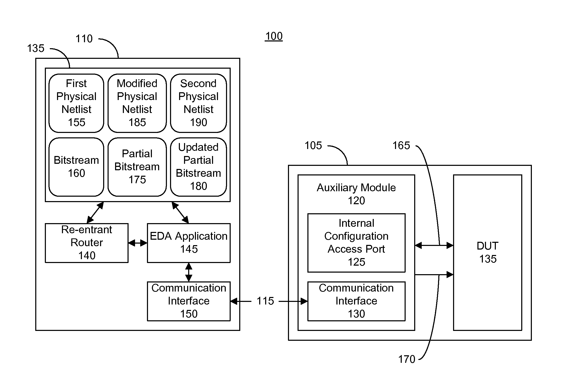 Rapid rerouting based runtime reconfigurable signal probing