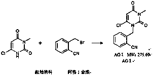 Industrial production method of Alogliptin benzoate