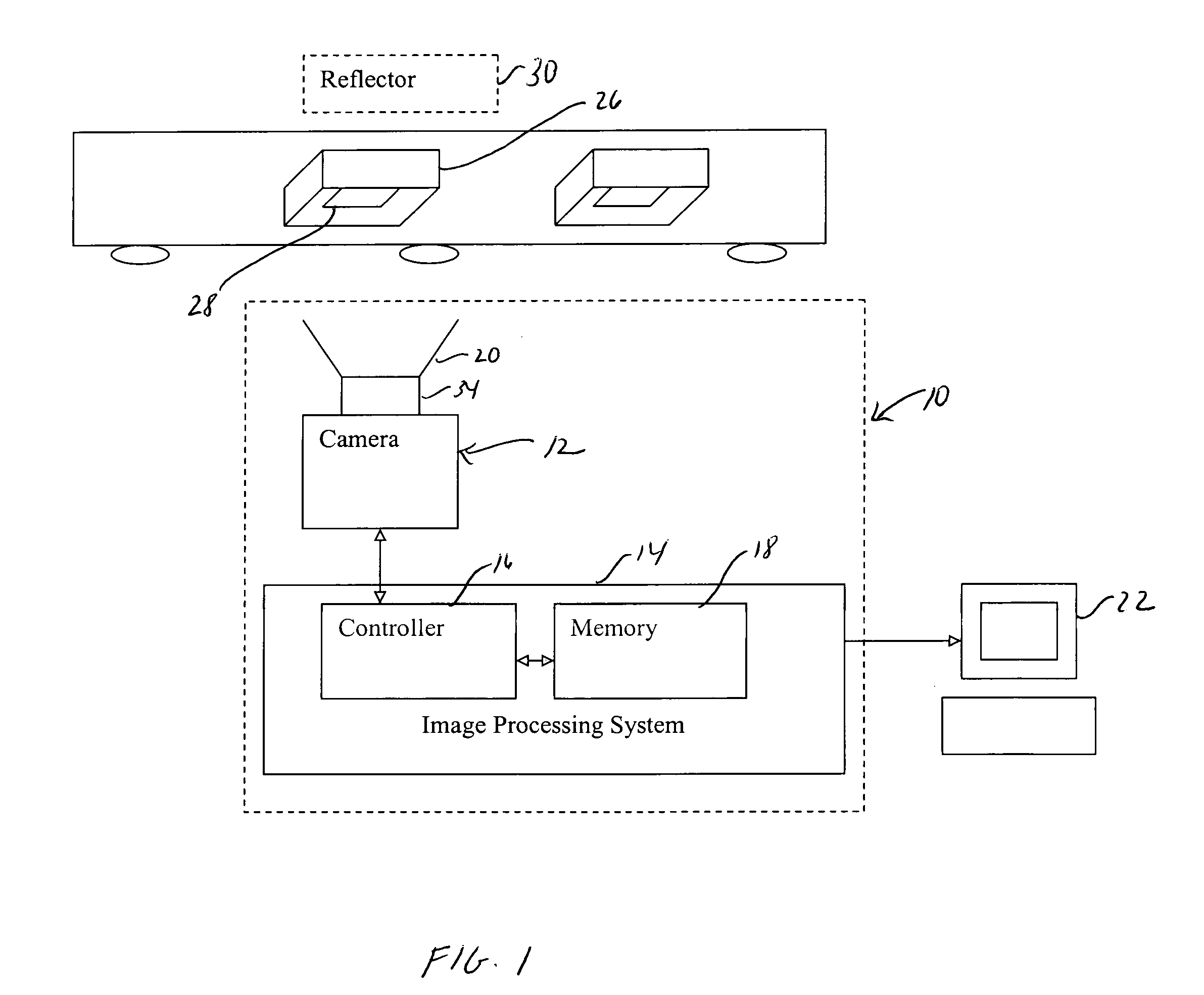 Trigger system for data reading device