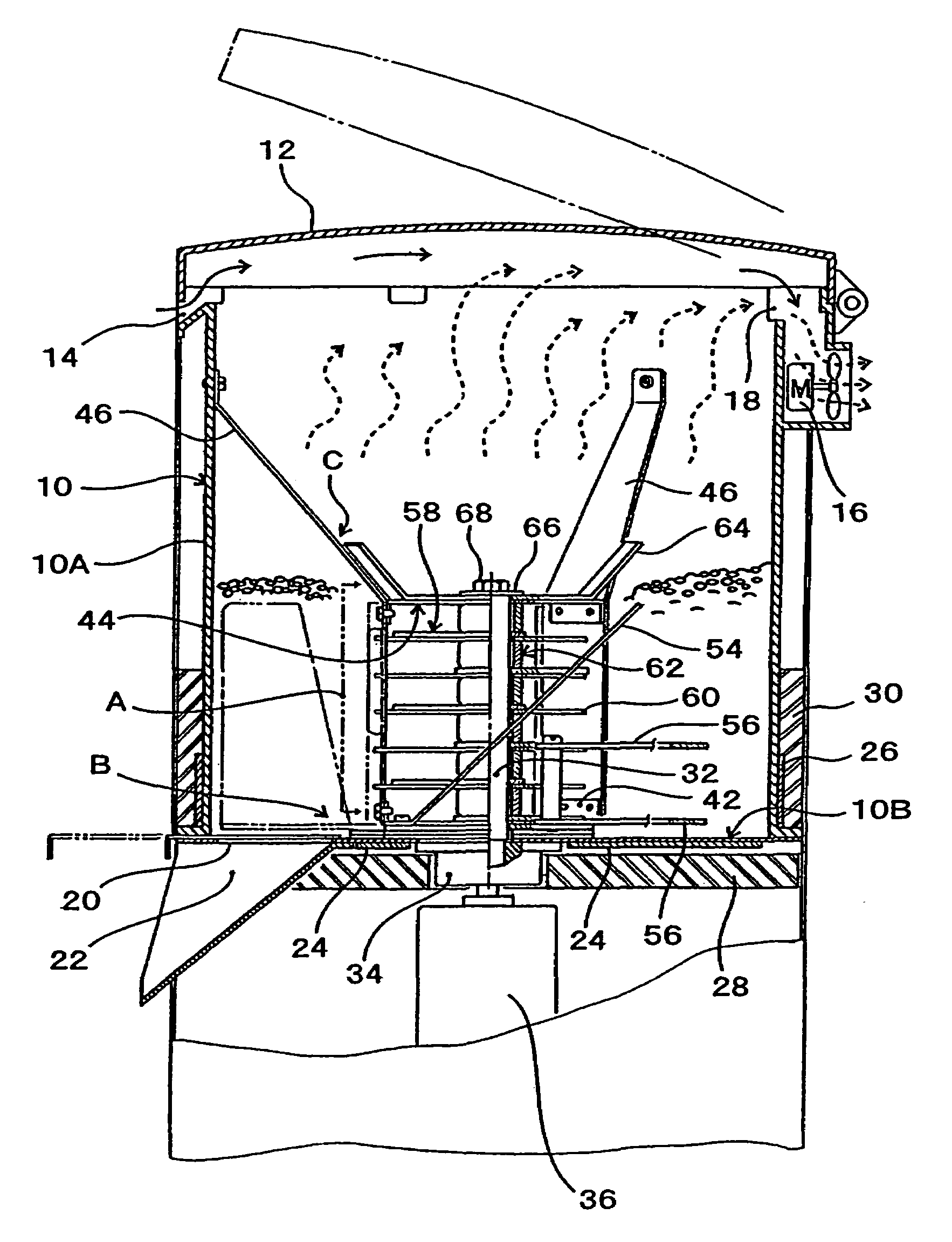 Raw garbage treatment apparatus and a cutter thereof