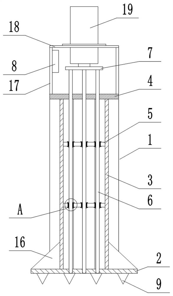 Multifunctional coal cake tamping hammer mechanism and tamping method thereof