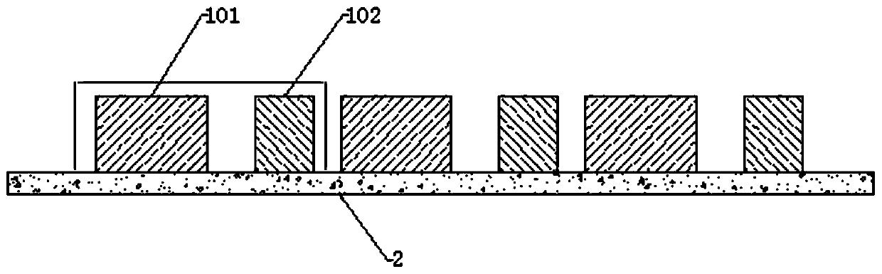 Method for preparing crystal diode based on soluble protective film