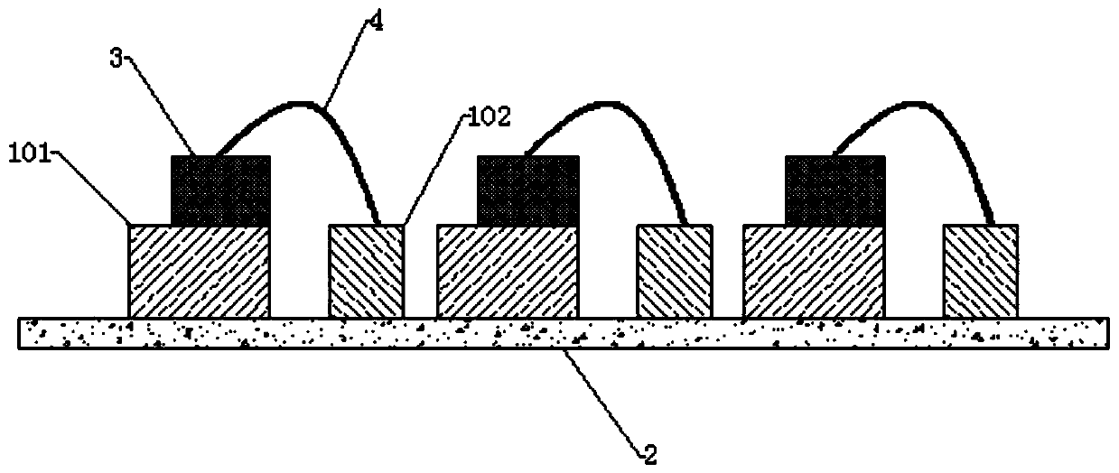 Method for preparing crystal diode based on soluble protective film