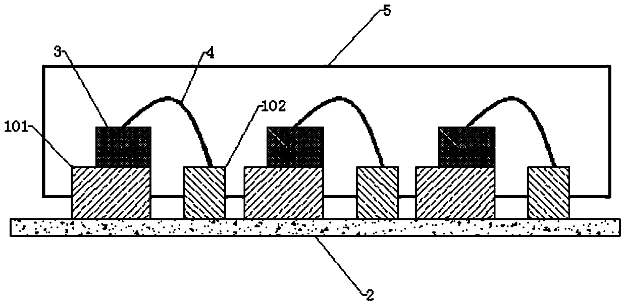 Method for preparing crystal diode based on soluble protective film