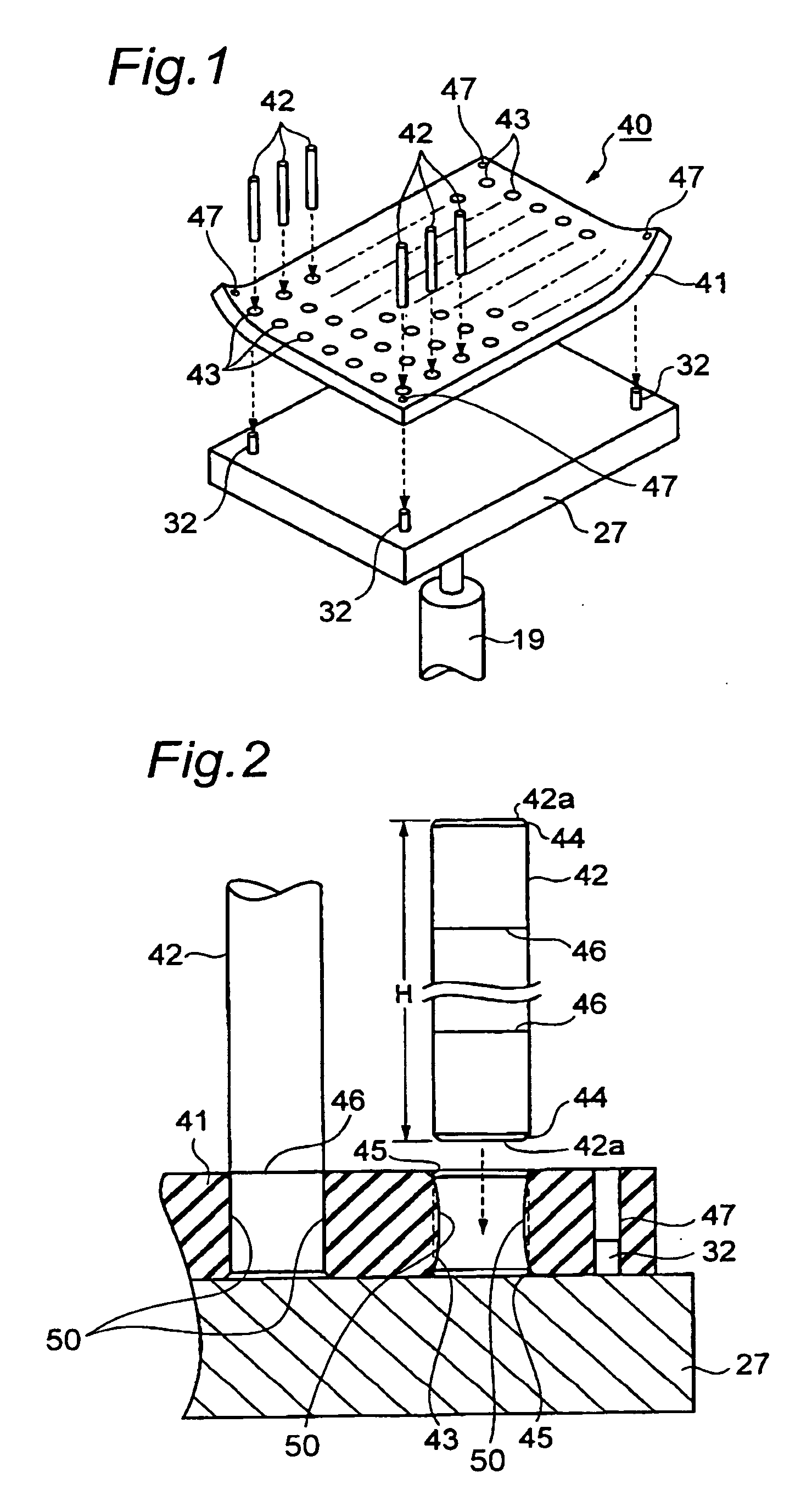 Board Supporting mechanism, board supporting method, and component mounting apparatus and component mounting method using the same mechanism and method